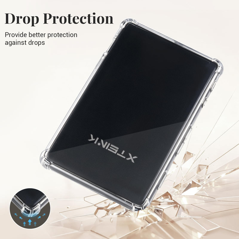 CoBak Clear Case for Xteink X4 EReader, Xtrons X4 Ultra-Lightweight Anti Scratch TPU Transparent Flexible Soft Back Shell Cover ﻿