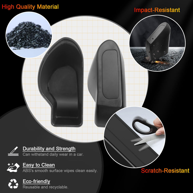 for Tesla Model Y Trash Can Tesla Model 3 Trash Bin for 2018-2025 Tesla Small Car Trash Can for Side Door Model 3 Front Left Door Trash Garbage Bin w/Lid (Tesla Left Side) Tesla Left Side