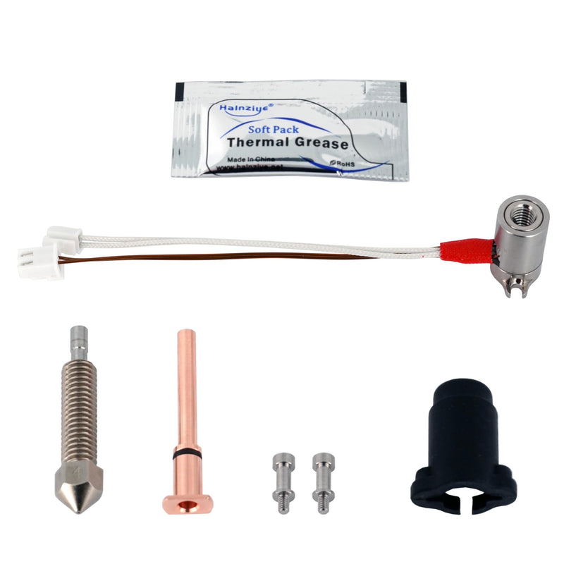 Microswiss FlowTech Hotend for Creality Ender 3 V3 - Leakproof Nozzle - Cold Nozzle Change - High Flow - All Metal Design - Made in USA