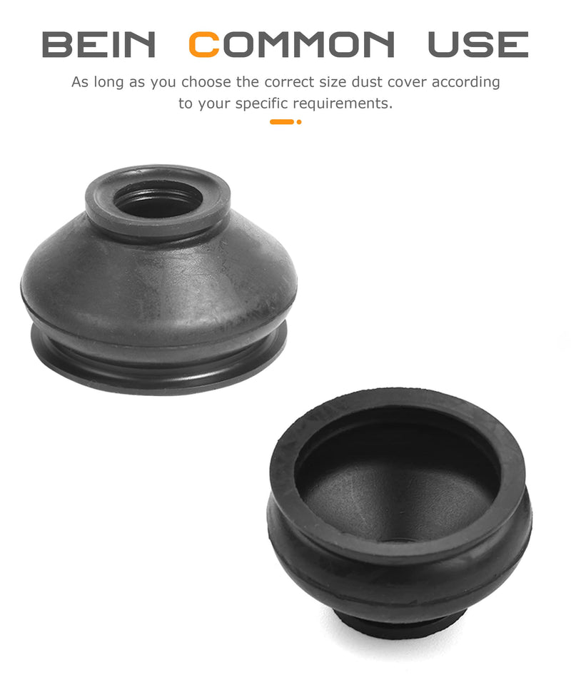 6PCS Tie Rod Boot,Car Accessories Rubber Tie Rod End Boot,Ball Joint Boot Replacement,Turn To Rod Arm Ball Joint Head Dust Protection Rubber Cover,Fit for Most Car Suspension Steering Parts