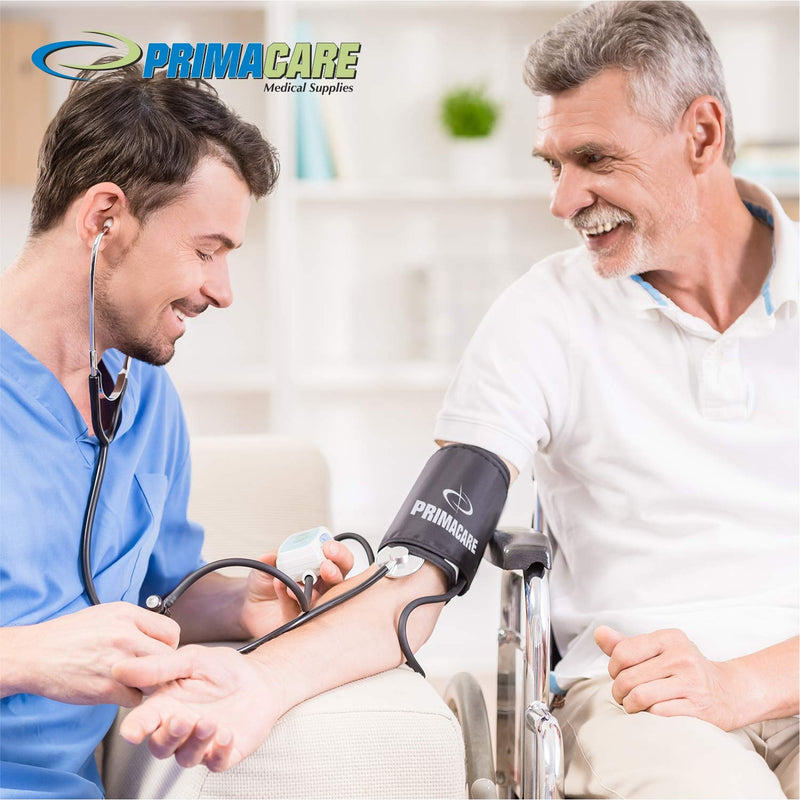 Primacare Nursing Starter kit, Adult Blood Pressure Cuff, Stethoscope, mini Otoscope kit & Taylor Neuro Hammer