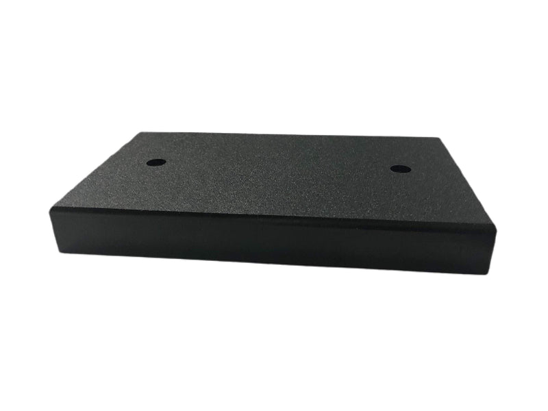 Bert's Custom Tackle 6" Transducer Mounting Board, Black