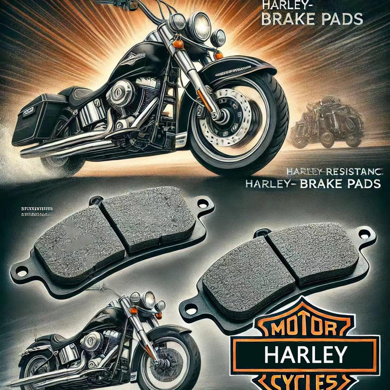 Front & Rear Brake pads replacement for HARLEY Road Glide 2008-2021/Street Glide 2008-2022/Road King 2008-2021/Ultra Classic Electra Glide 2008-2021 Ceramic