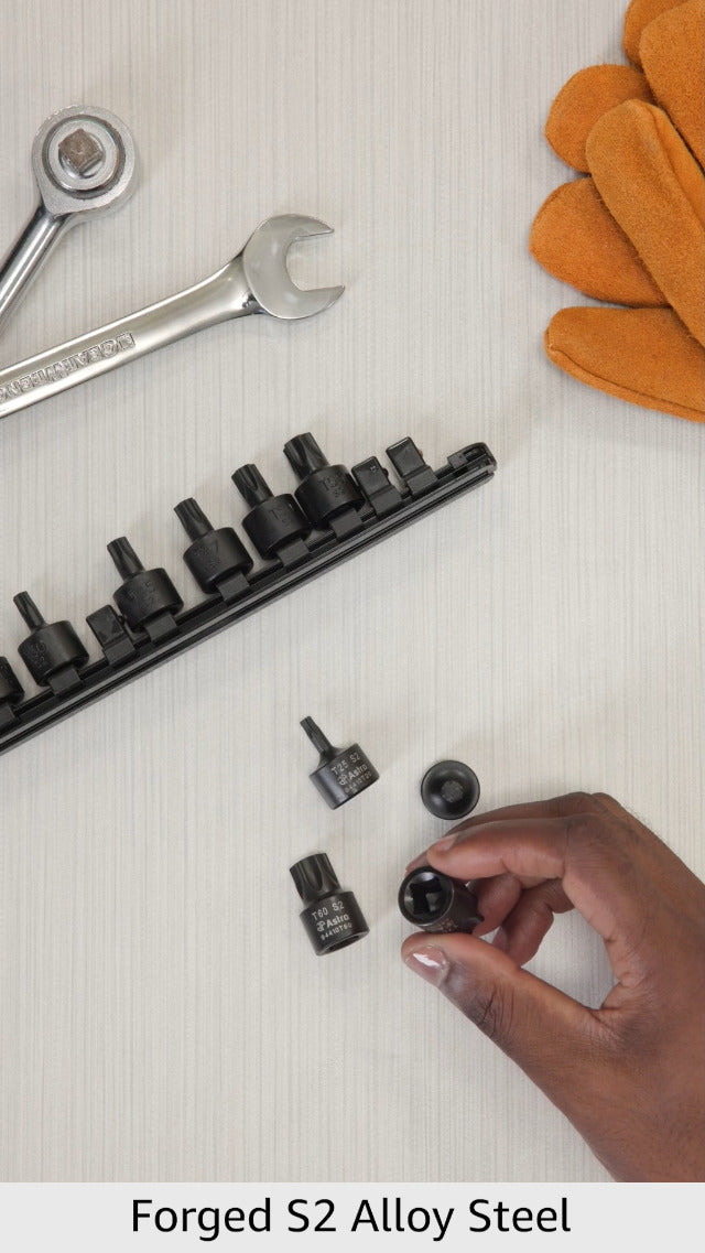 Astro Pneumatic Tool 94410T 10-Piece 3/8" Drive Nano Impact Torx Bit Sockets