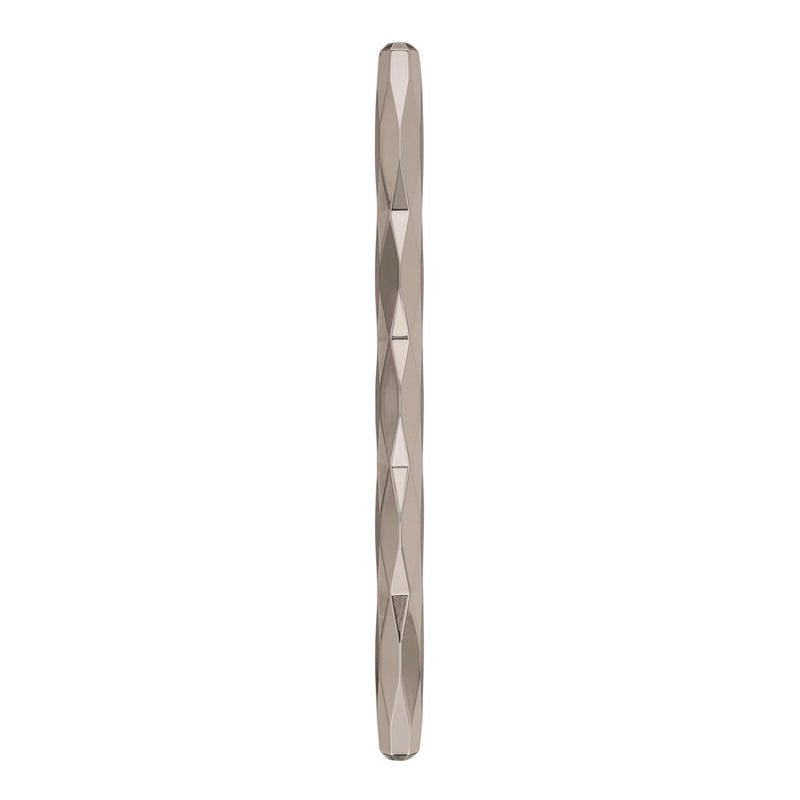 Amerock | Cabinet Pull | Polished Nickel | 6-5/16 inch (160 mm) Center-to-Center | St. Vincent | 1 Pack | Drawer Pull | Drawer Handle | Cabinet Hardware | 6-5/16 inch (160mm) Center-to-Center Mounting Distance and 8-3/4 inches Overall Length, Durable Z...