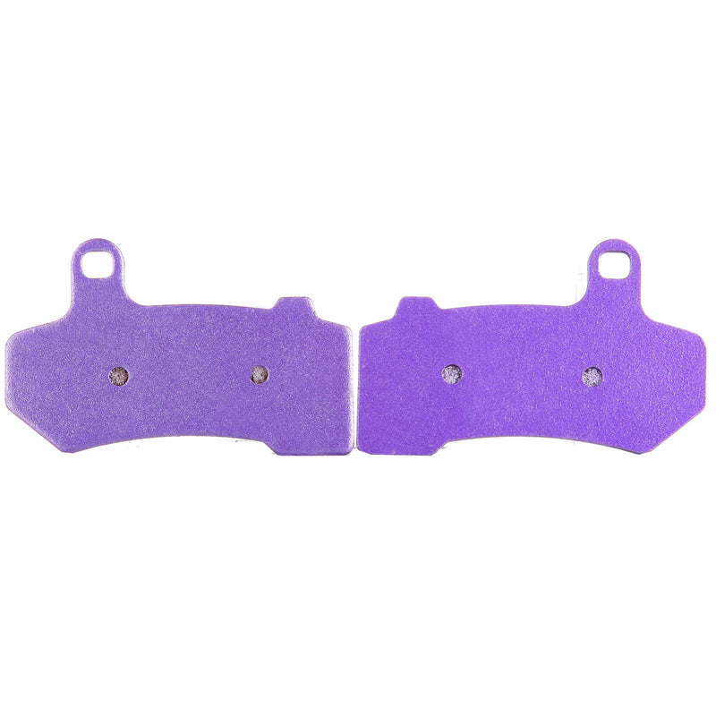 ECCPP Brake Pads for FLHTCU Ultra Classic Electra Glide 2008-2022, FLHR Road King FLHX Street Glide 2008-2022, Front and Rear Braking Pads Kits Set Carbon Fiber Material