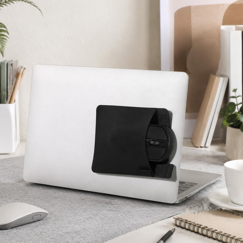 Portable Hard Drive Sleeve Carrying Case Adhesive Hards Drive Holder | Stick on External Hard Drives, Reusable Pocket Pouch Sleeve, Storage Organizer, for Most External Solid Cable State Mouse SSD