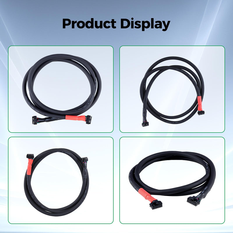 Creality Official K2 Plus Print Head Cable, Original Hotend Mainboard Connector Wire, 1250mm FPC Flat Flexible Cable Replacement for Extruder, Nozzle Adapter Cable for Creality K2 Plus 3D Printer