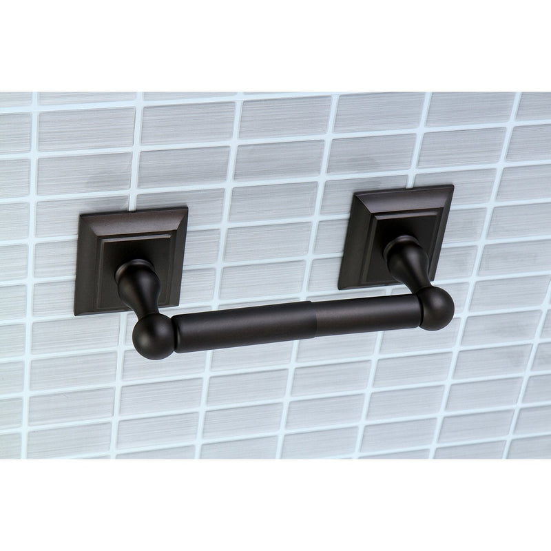 Kingston Brass Millennium Toilet Paper Holder, 9.06", Oil Rubbed Bronze