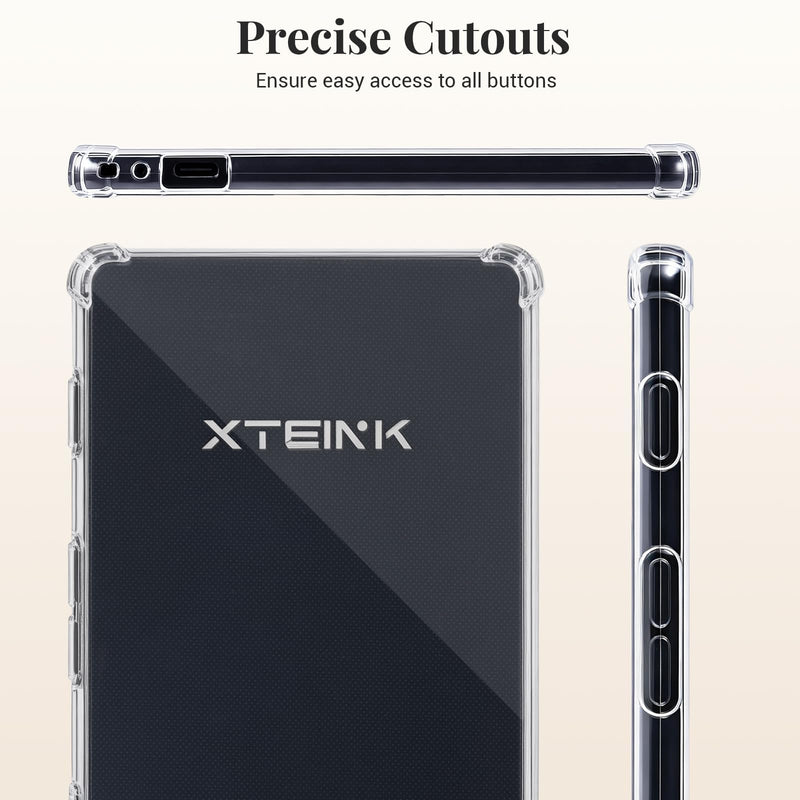 CoBak Clear Case for Xteink X4 EReader, Xtrons X4 Ultra-Lightweight Anti Scratch TPU Transparent Flexible Soft Back Shell Cover ﻿