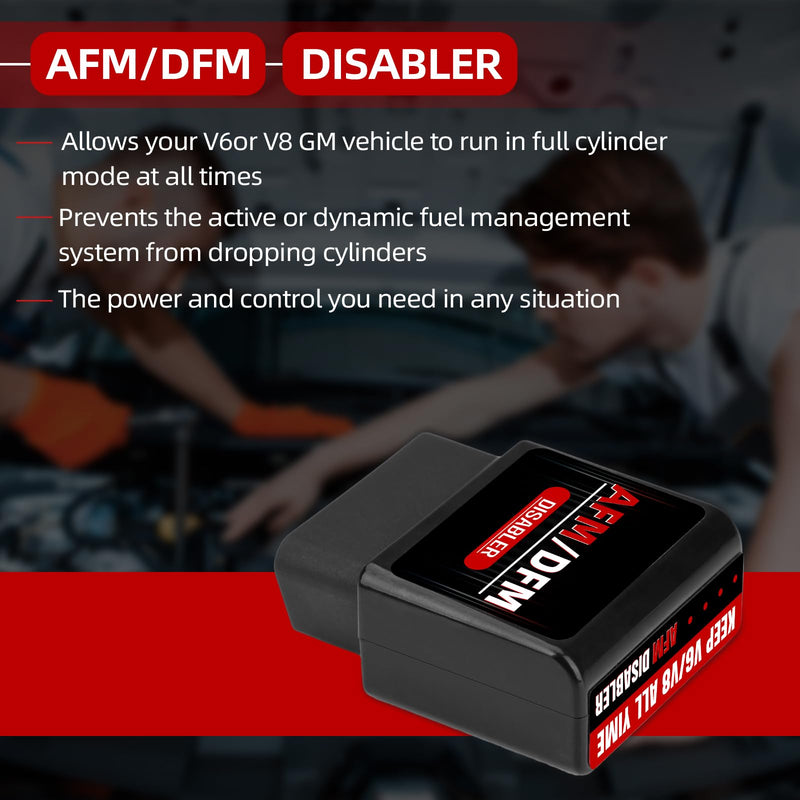 AFM/DFM Disabler Silverado 5.3 Active Fuel Management AFM Disable Device Compatible with V6 & V8 GM Motors