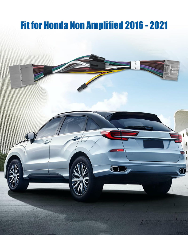 Audio Integrated T-Type Harness Fit for Honda Non Amplified 2016-2021 | Replace LPHHD04
