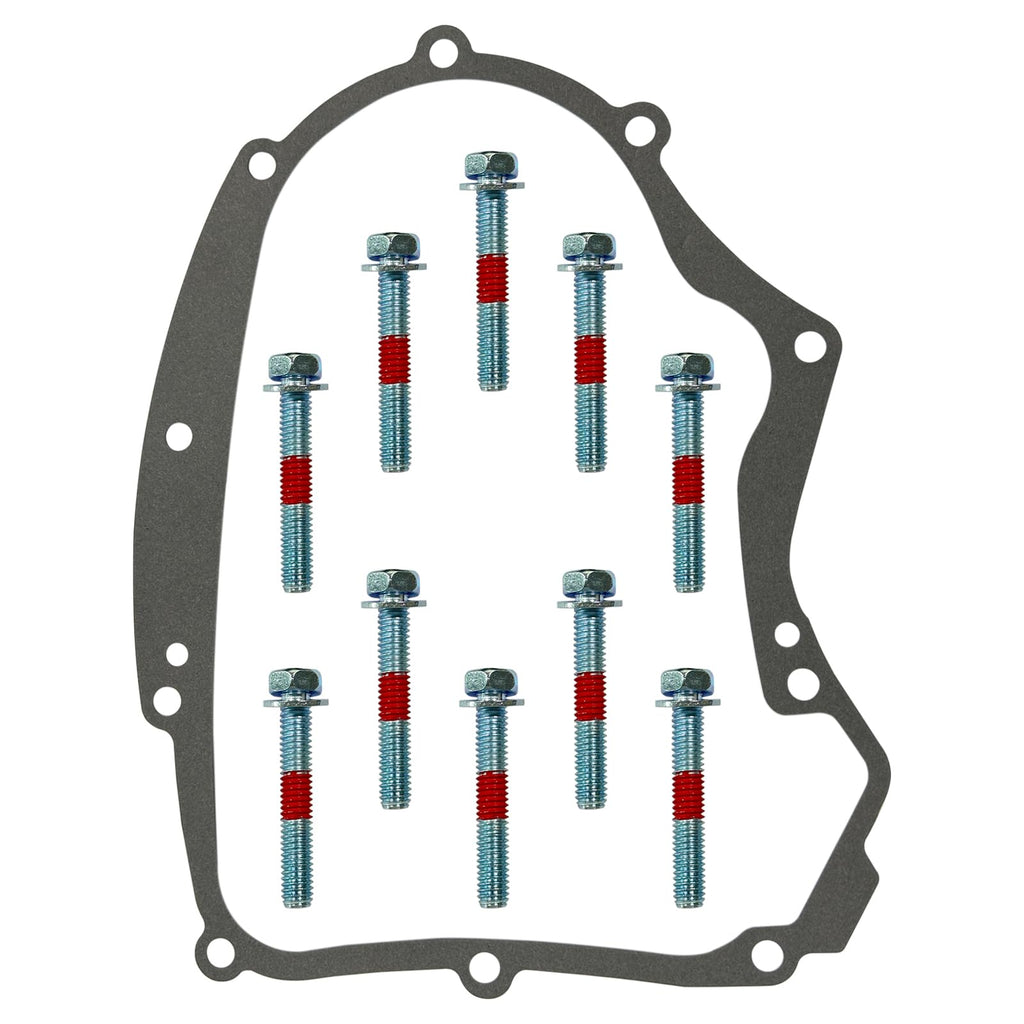 594195 Crankcase Sealing Gasket Kit Comes with 10 Bolts Compatible with 273488 690945 697227 591911