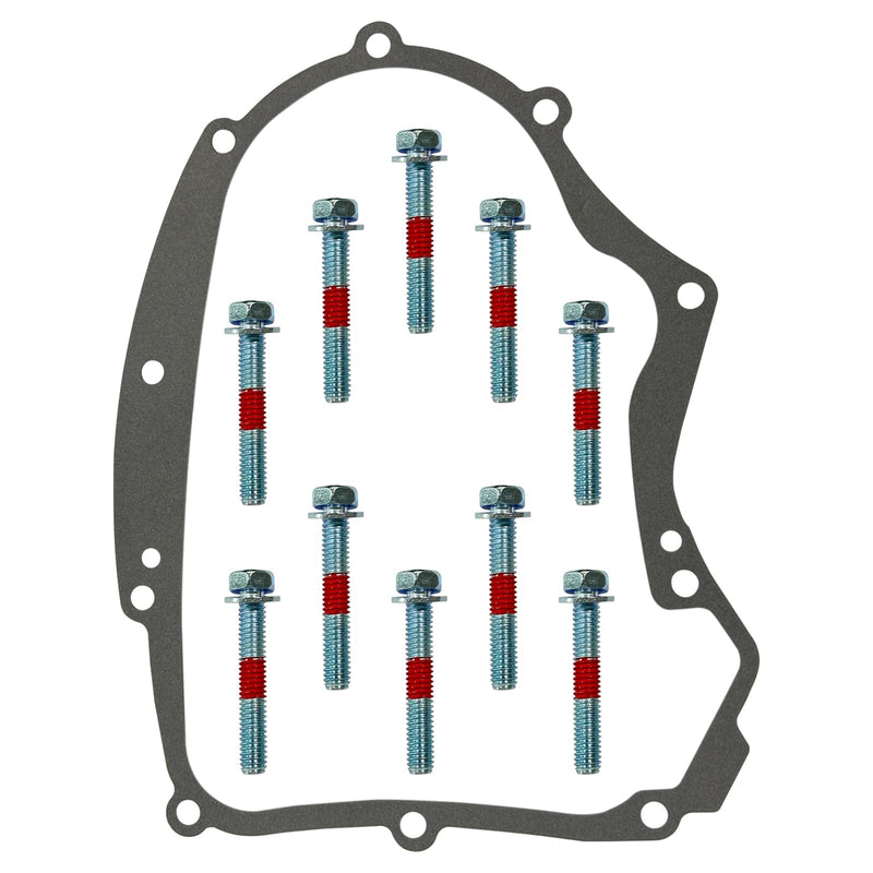 594195 Crankcase Sealing Gasket Kit Comes with 10 Bolts Compatible with 273488 690945 697227 591911