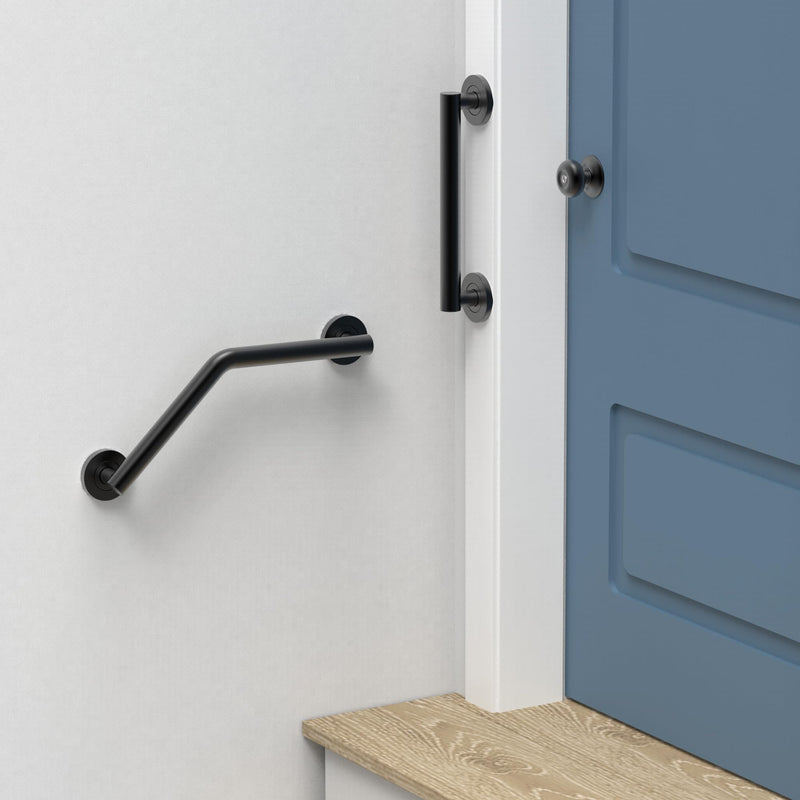 ADA Compliant Grab Bar, 500lbs Weight Support for Bath Safety (16 inch, Brushed Nickel) 16 inch