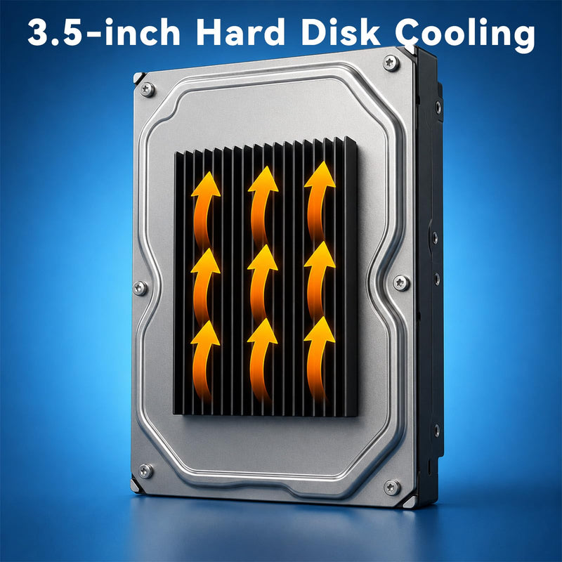 2 PCS Heat Sinks Kit, 100x60x10mm/ 3.94“x2.36“x0.39“ Black Aluminum Heatsink with Thermal Conductive Adhesive Tape, Cooling Heat Sink for Smartphones Routers Hard Drives LED Panel 3D Printer