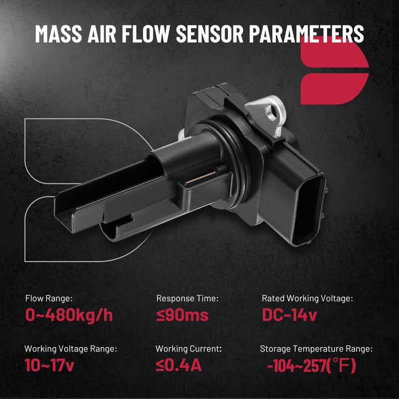 BDFHYK Mass Air Flow Sensor Meter MAF Sensor 37980-RLF-0030, 37980R11WZZ1 Compatible with Acura ILX 2013-2015, Compatible with Honda Civic 2012-2015, CR-V 2010-2015