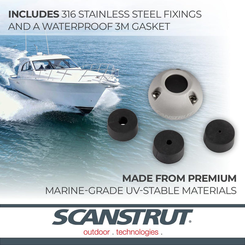 Scanstrut DS16-P Mini Cable Seal for Connectors to 0.63" and Cables 0.08"-0.35" - Plastic
