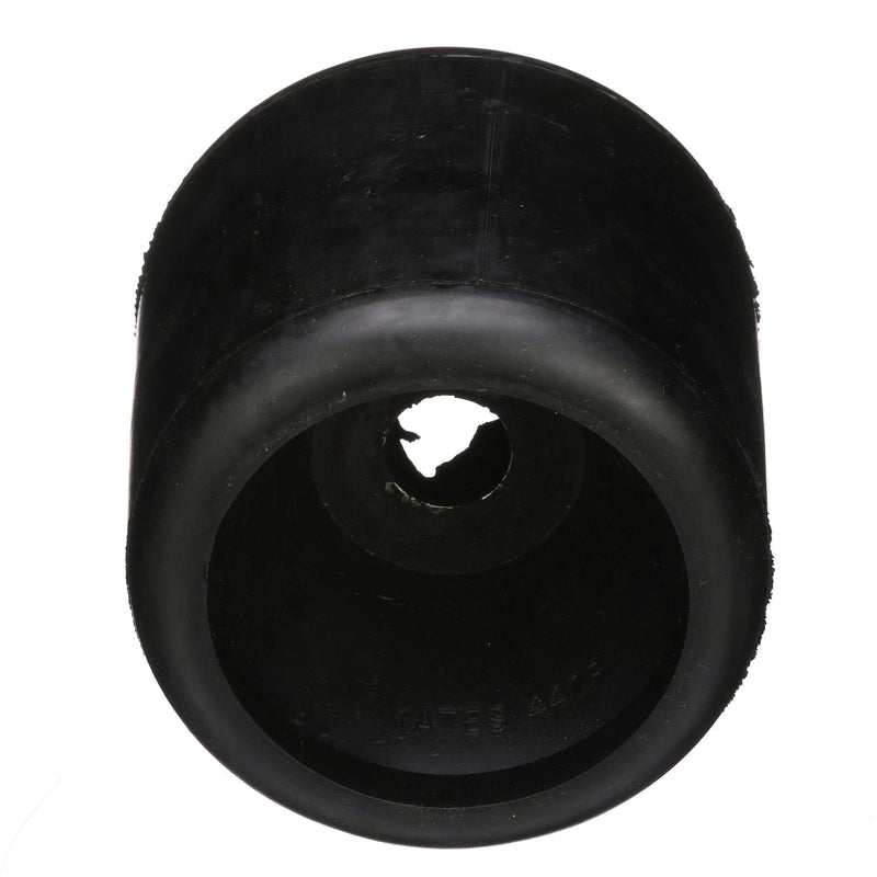Seachoice Molded Ribbed Wobble Roller, Black, Boat Trailer, 4-1/4 in. X 3/4 in.