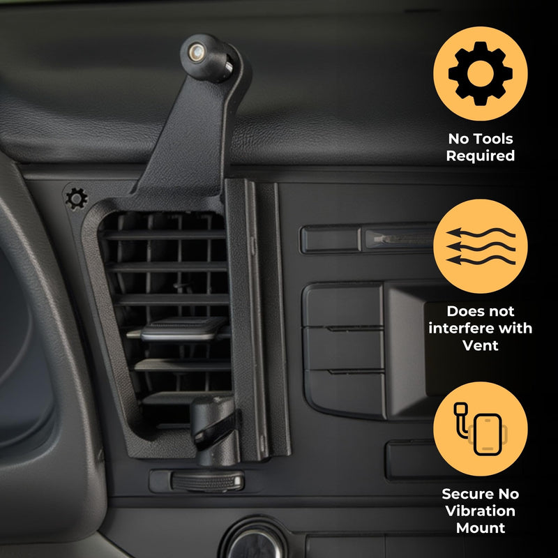 Phone Holder Accessory for Hyundai Elantra 2017-2020 Non GT Models/No Tools Required/Easy to Install/No Double Sided Tape