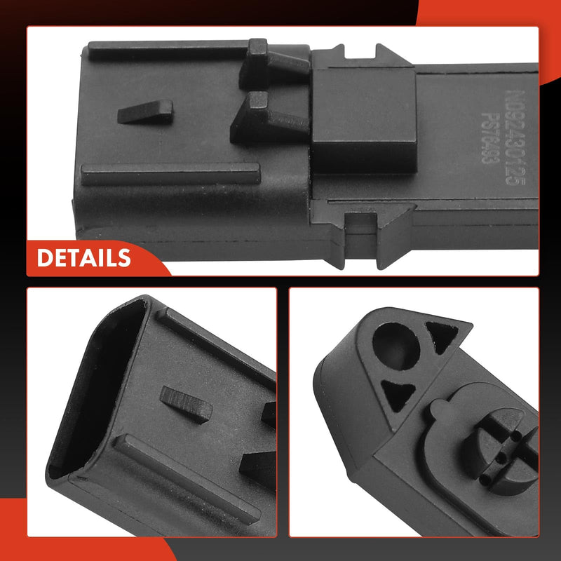 A-Premium Barometric Pressure Sensor [3 Pins] Compatible with Freightliner Argosy & Peterbilt & Western Star & International Harvester & Kenworth & Mack & Roadmaster Rail & Spartan Motors & Volvo