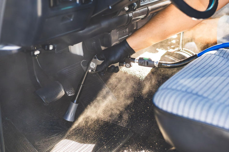 The Rag Company - The Ultra Air Blaster (Version 2) – Lift and Blast Dirt and Debris Away for Interior Detailing; Durable and Ergonomic Metal Design; Trigger Operated