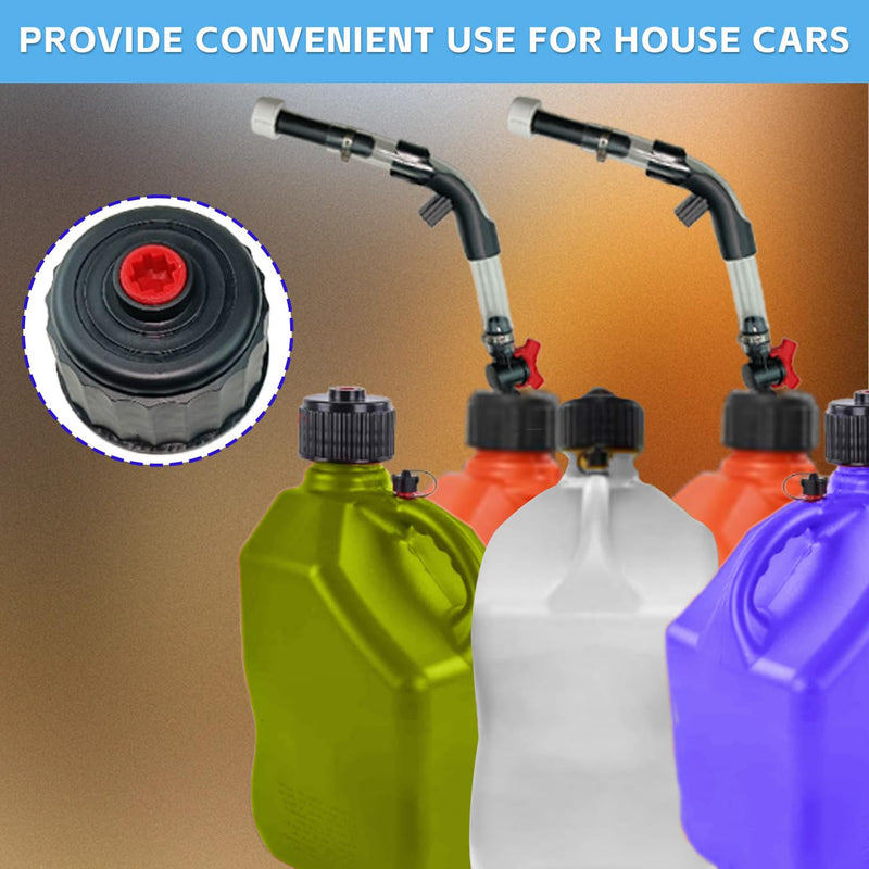Gas Cans, racing fuel jug hose, Racing Fuels 3042 Replacement Jug Cap,5 Gallon Gas Can for Racing,Replacement Jug Cap,egs Jugs, Scribner Fuel Jugs,Fuels Replacement Jug Cap,Scribner Fuel Jugs, Black