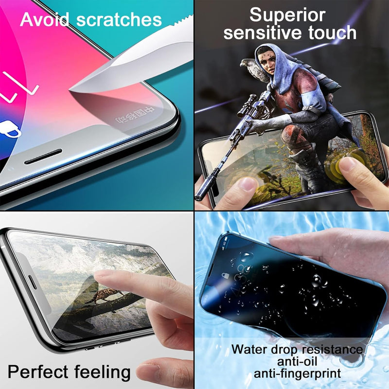 LMQ for iPhone 11 Pro Screen Replacement, 5.8-inch LCD Display Replacement 3D Touch Digitizer Assembly, with Repair Tool Kits Waterproof Tape and Screen Protector (forA2160, A2217, A2215)