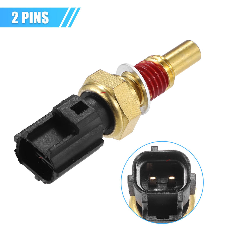 uxcell Car Engine Coolant Temperature Sensor No.8L3Z6G004A for Ford F-150 1997-2010 Water Temperature Sensor