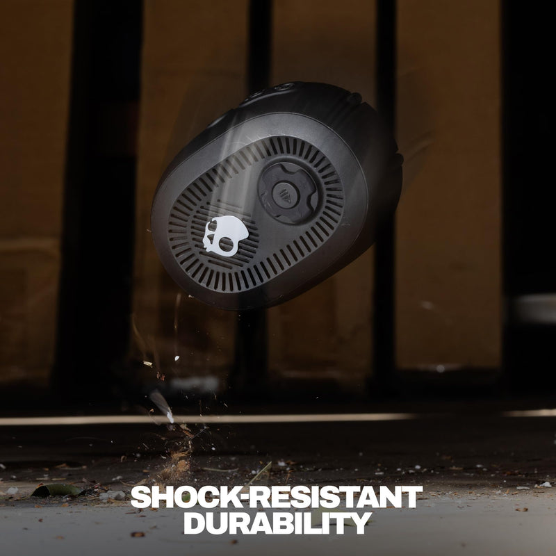Skullcandy Session 540 Portable Lightweight Bluetooth Speaker - True Black | Waterproof, Dustproof, 17 Hours of Playtime, Built for Home, Outdoors, Party, Travel, Big Sound, iPhone Android Compatible