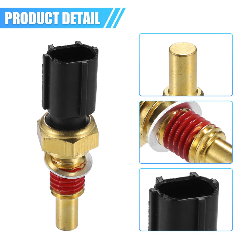 uxcell Car Engine Coolant Temperature Sensor No.8L3Z6G004A for Ford F-150 1997-2010 Water Temperature Sensor