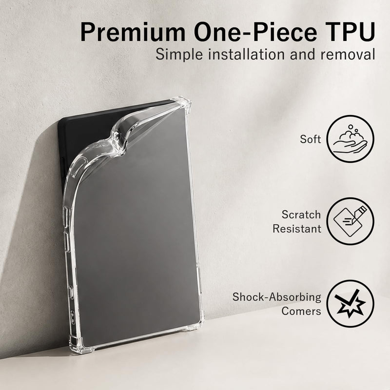 Clear Protective Case for XTEINK X4 E-Book Reader | 2-Pack Ultra-Clear Screen Protector, Lightweight, Durable Protection