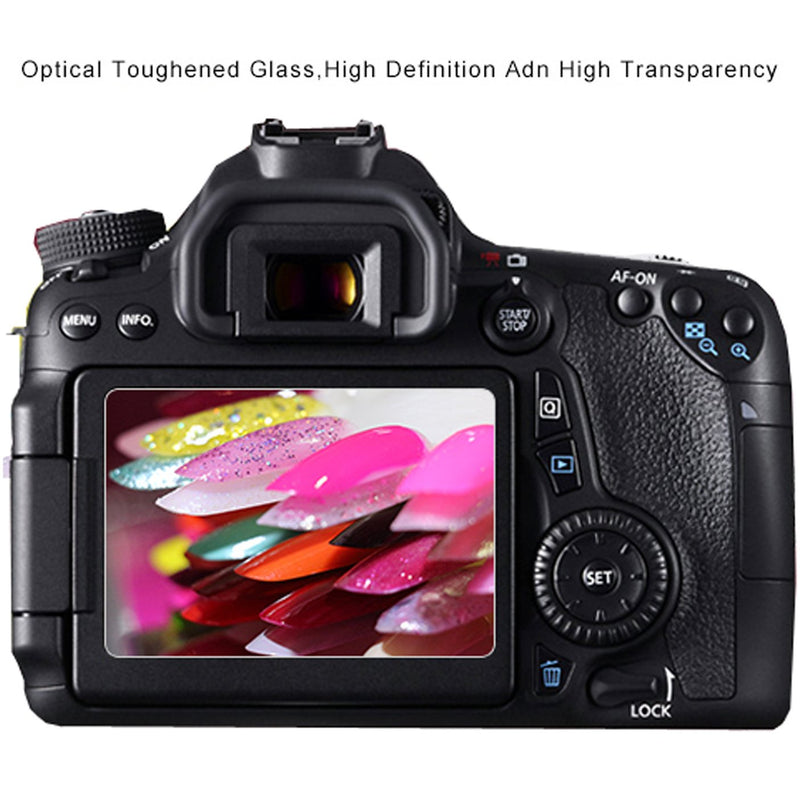 Glass Screen Protector Compatible for Canon Powershot sx740 hs sx730 hs, Clear Tempered Glass Hard Protective Shield Film Cover (3pack)