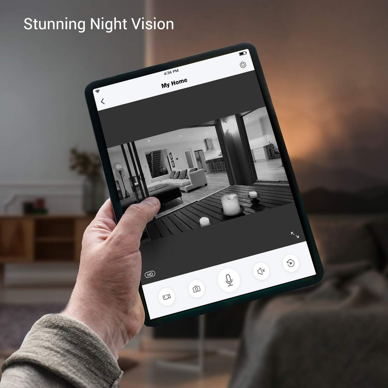 Zmodo Cameras for Home Security (Indoor & Outdoor Camera Bundle), 1080p HD, IP Camera Wireless WiFi, Motion Detection, Two-Way Talk, Night Vision, Remote View, Cloud Service, Work with Alexa/Google 4 Pack