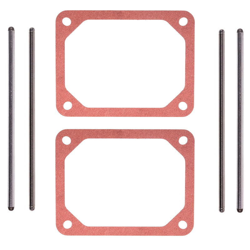 Briggs Stratton Head Gasket 273486 690971 690981 690982 with Two Push Rods Set fits the 446777 Engine 401577-0123-B1 20A114, 405777,total 6PCS. 690971 690981 690982（2 Set）