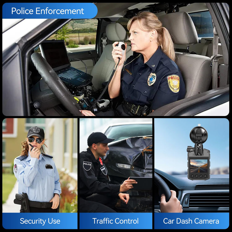 SYDYAM-Z5 2K/1440P 32GB Body Camera, 8-10H HD Recording IP67 Waterproof Body Cameras with Audio and Video Recording, Body Cam for Police Hiking Meeting Security Guard Daily Patrol Z5-32G