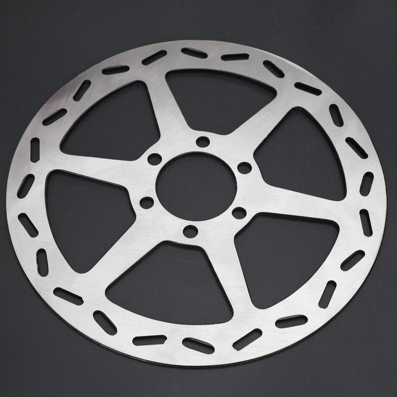 YOXUFA 180mm Mini Bike Disc Brake Rotor with Pads Replacement for Baja Doodle Bug DB30 CT100U CC100X 97cc 98cc 100cc Engine Motovox MBX10 MBX11 Mega Moto 80cc 105cc RT100 Mini Bike Powersports Parts