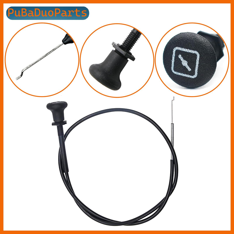 946-1085A Choke Control Cable for MTD Cub Cadet LT1042/LT1045/LT1046/LT1050, Troy-Bilt, Bolens Riding Lawn Mowers - Replaces 746-1085/946-1085/746-1085A/60-057