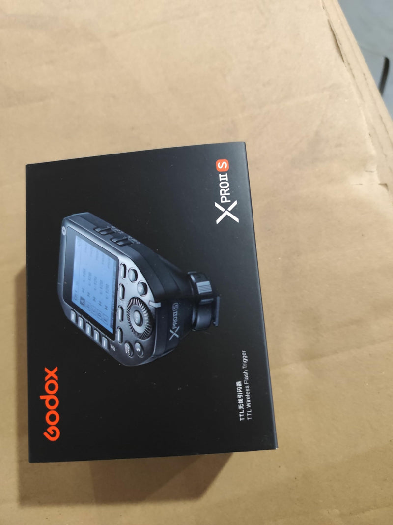 Godox XproII-S TTL 2.4G Wireless High Speed Sync 1/8000s, 11 Customizable Functions,5 Group Button,4 Function Buttons Offer Convenient Manipulation for Sony Camera (XPROII-S)
