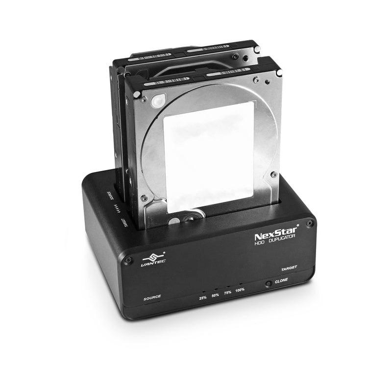 NexStar JX, USB 3.2 Gen1, Dual Bay Dock for SATA III Drive with Clone Function, USB 3.2 Gen1 (NST-D258S3-BK),Black