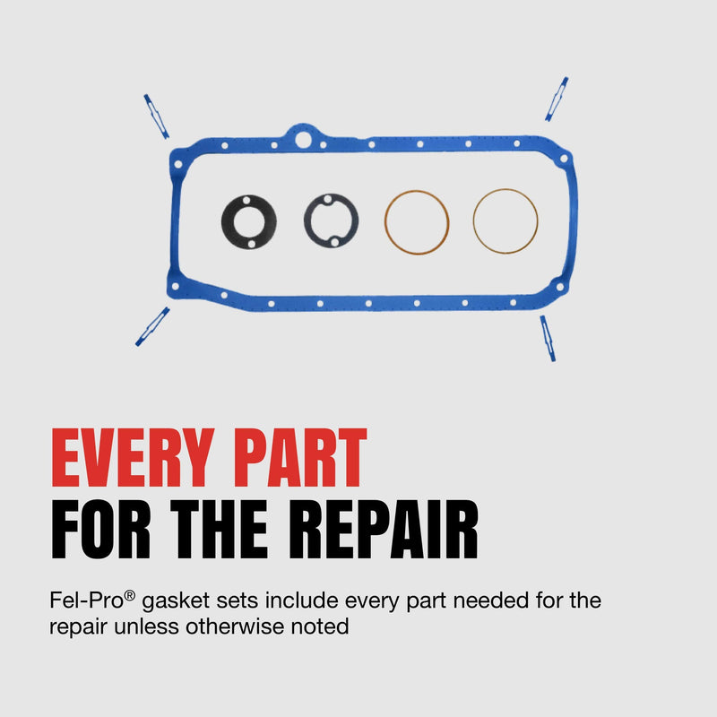 FEL-PRO OS 30843 Engine Oil Pan Gasket Set for Ford F-250 Super Duty