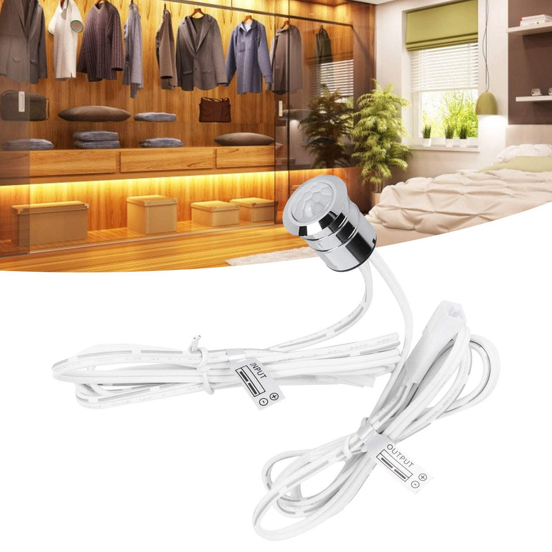 Infrared Motion Switch, 5V 12V 24V Light Sensor, for Home Cabinet Light LED Soft Light Strip Wardrobe Light