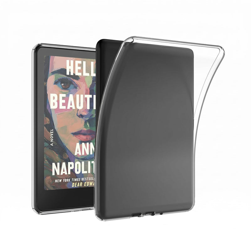 Clear Case for Kindle Paperwhite 1/2/3/4/5/6 - Anti-Yellowing, 4-Corner Airbag, Sturdy, Compatible with 6-6.8-7" eReaders (Kindle PW 4 6.0inch) Kindle PW 4 6.0inch