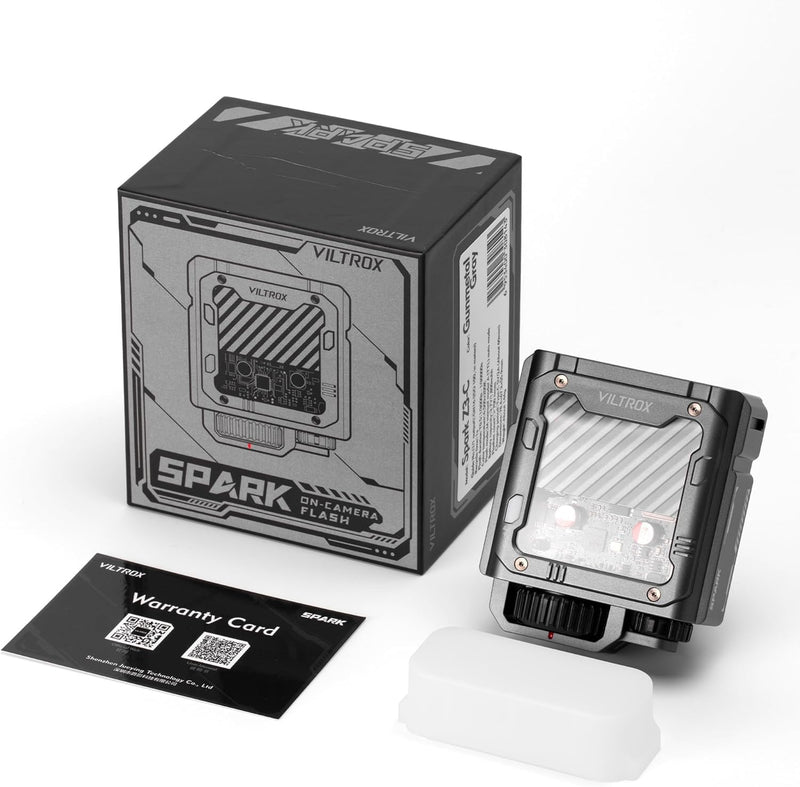 VILTROX Spark Z3 TTL On-Camera Flash,GN16 Mini Flash with 26Ws Output,7-Level Adjustment,1s Recycle,650 Full-Power Flashes (Z3-F-Gray (for Fujifilm))