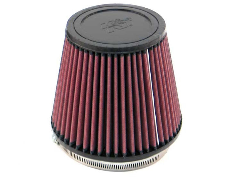 K&N Universal Clamp-On Air Intake Filter: High Performance, Premium, Washable, Replacement Air Filter: Flange Diameter: 5 In, Filter Height: 5.5 In, Flange Length: 1 In, Shape: Round Tapered, RU-5147