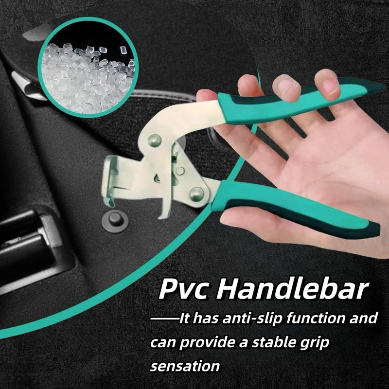 Car Clip Pliers and Disassembly Tools, Efficient Multi-Functional Automotive Snap Pliers, Clip Removal Tool, Trim Tools Removal, Easy to Without Damage Remove Fasteners Clips Buckles and Rivets (1 pc) 1 Pc