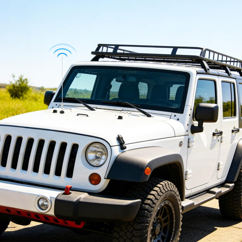 Dual Band 144/430MHz NMO Antenna, 20 inch VHF UHF Radio Antenna NMO Connection for Motorola/Hytera/Kenwood/ICOM/Vertex/MXT Series Radio/Ham Radio/Amateur Radio 70cm Band/GMRS Radios