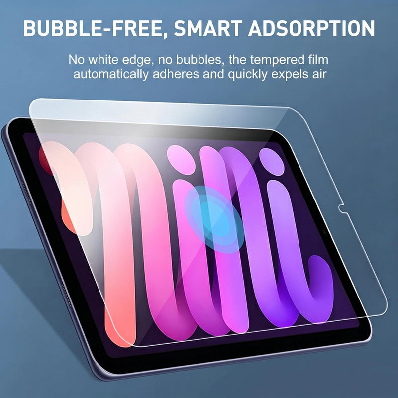 2 Pack Screen Protector for iPad Mini 7 (A17 Pro) 2024 & Mini 6 2021 8.3 inch, Tempered Glass for iPad Mini 7th/6th Generation A2993 A2995 A2996, Case Friendly