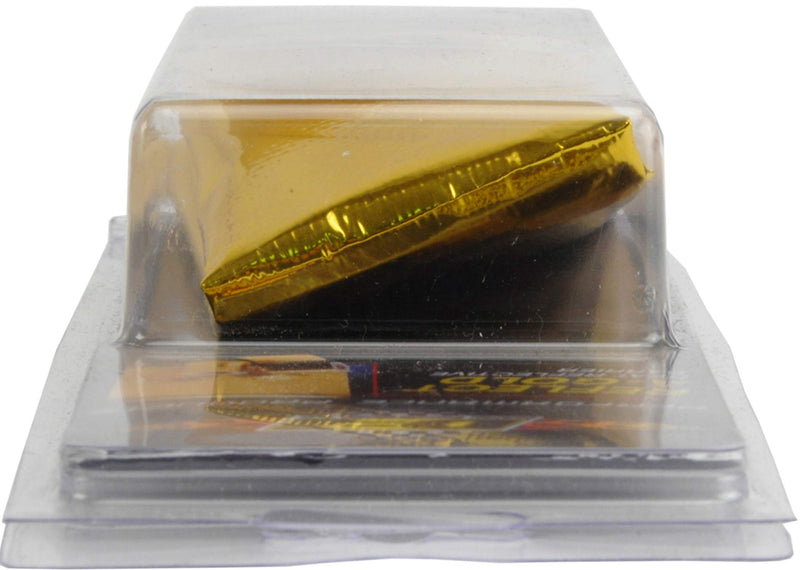 Design Engineering, Inc. 10393 Reflect-A-Gold High-Temperature, Heat-Reflective, Adhesive-Backed Sheet, 24" x 24" Sheet. Made in America.