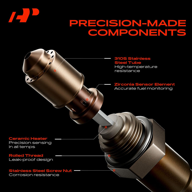 A-Premium Upstream Heated O2 Oxygen Sensor Compatible with Hyundai & Kia Models-Elantra 2010 2011 2012, Tiburon 2007 2008, Soul 2010 2011, L4 2.0L, Replace# 3921023800